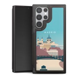 Snap Wallet Case schwarz