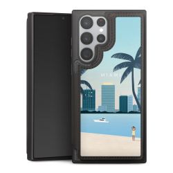 Snap Wallet Case schwarz