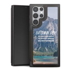 Snap Wallet Case schwarz