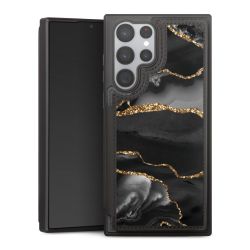 Snap Wallet Case schwarz