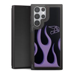 Snap Wallet Case schwarz