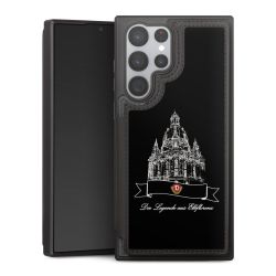 Snap Wallet Case schwarz