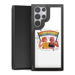 Snap Wallet Case schwarz