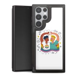 Snap Wallet Case schwarz