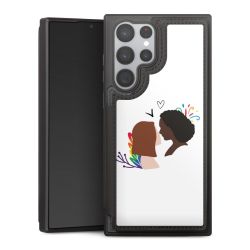 Snap Wallet Case schwarz