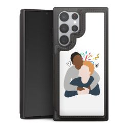 Snap Wallet Case schwarz