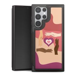 Snap Wallet Case schwarz