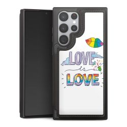 Snap Wallet Case schwarz