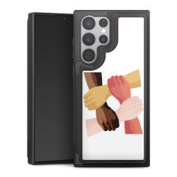 Snap Wallet Case schwarz