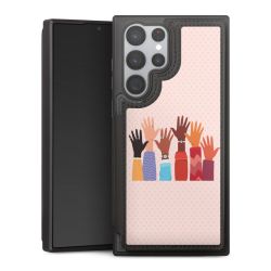 Snap Wallet Case schwarz