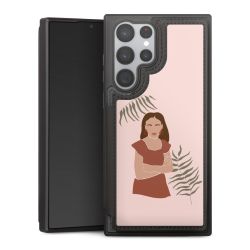 Snap Wallet Case schwarz