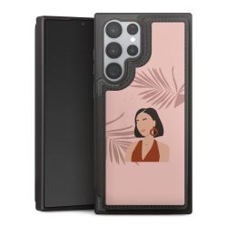 Snap Wallet Case schwarz