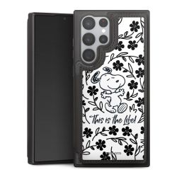 Snap Wallet Case schwarz