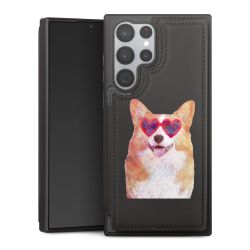 Snap Wallet Case schwarz