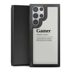 Snap Wallet Case schwarz