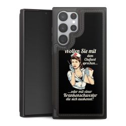 Snap Wallet Case schwarz