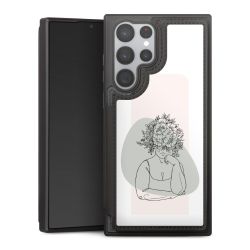 Snap Wallet Case schwarz