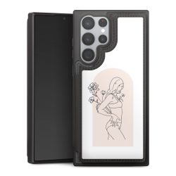 Snap Wallet Case schwarz