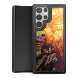 Snap Wallet Case schwarz