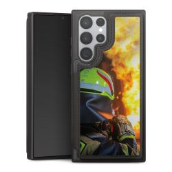 Snap Wallet Case schwarz