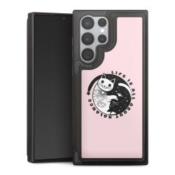 Snap Wallet Case schwarz