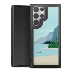 Snap Wallet Case schwarz