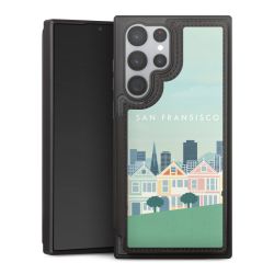 Snap Wallet Case schwarz