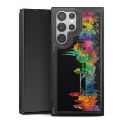 Snap Wallet Case schwarz