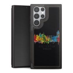 Snap Wallet Case schwarz