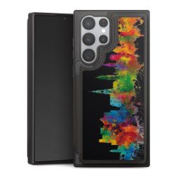 Snap Wallet Case schwarz