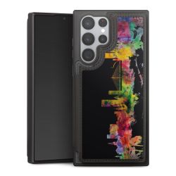 Snap Wallet Case schwarz