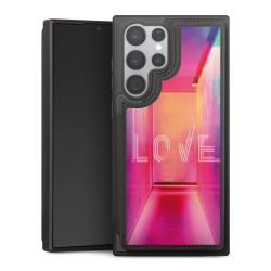 Snap Wallet Case schwarz