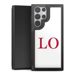 Snap Wallet Case schwarz