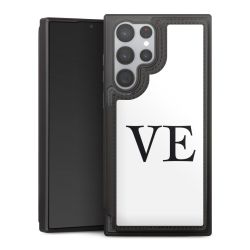 Snap Wallet Case schwarz