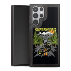 Snap Wallet Case schwarz