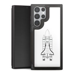 Snap Wallet Case schwarz