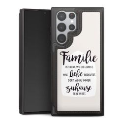 Snap Wallet Case schwarz