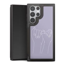 Snap Wallet Case schwarz