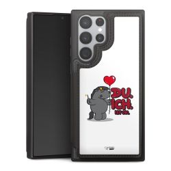 Snap Wallet Case schwarz