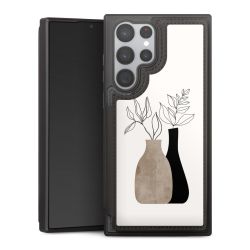 Snap Wallet Case schwarz