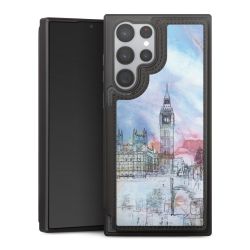 Snap Wallet Case schwarz