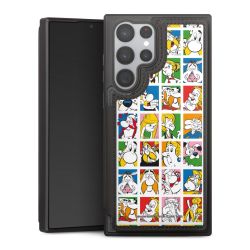 Snap Wallet Case schwarz