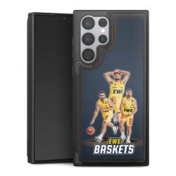 Snap Wallet Case schwarz