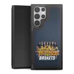 Snap Wallet Case schwarz