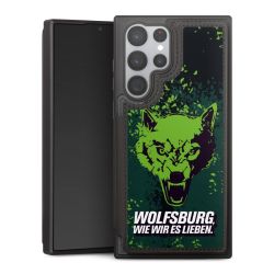 Snap Wallet Case schwarz