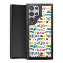 Snap Wallet Case schwarz