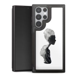 Snap Wallet Case schwarz