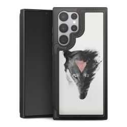 Snap Wallet Case schwarz