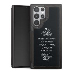 Snap Wallet Case schwarz