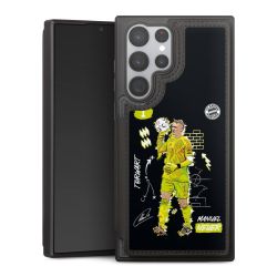 Snap Wallet Case schwarz